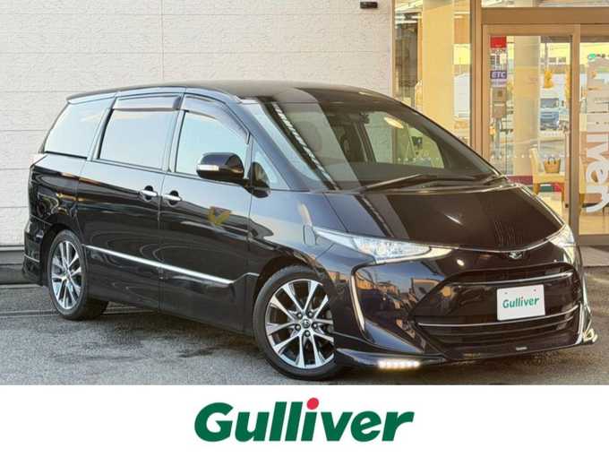 新着情報“エスティマアエラス プレミアム－G”2016年式スパークリングブラックパールクリスタルシャイン入荷しました！