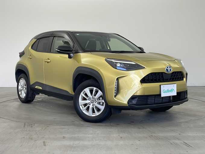 新着情報“ヤリスクロスハイブリッドG”2020年式ブラックマイカ/ブラスゴールドメタリック 2トーン入荷しました！