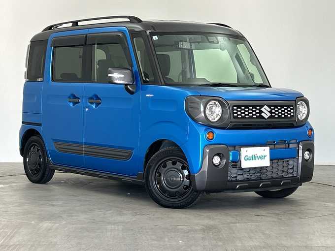 新着情報“スペーシアギアハイブリッドXZ”2019年式ブリスクブルー