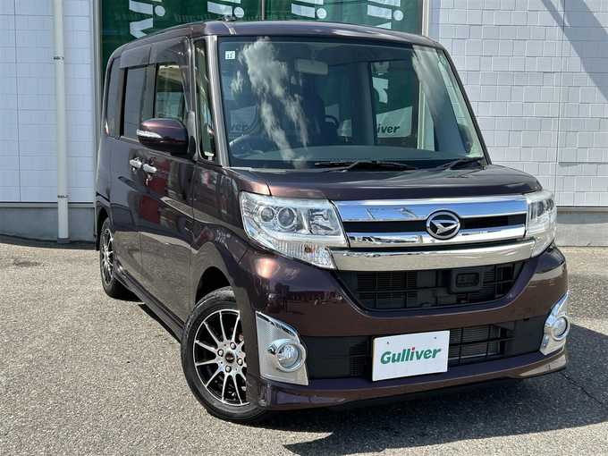 新着情報“タントカスタムX SA”2013年式プラムブラウンクリスタルマイカ入荷しました！