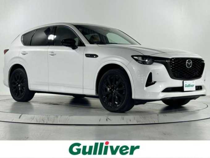 新着情報“ＣＸ－６０XD－ハイブリッド プレミアムスポーツ”2023年式ロジウムホワイトプレミアムメタリック入荷しました！