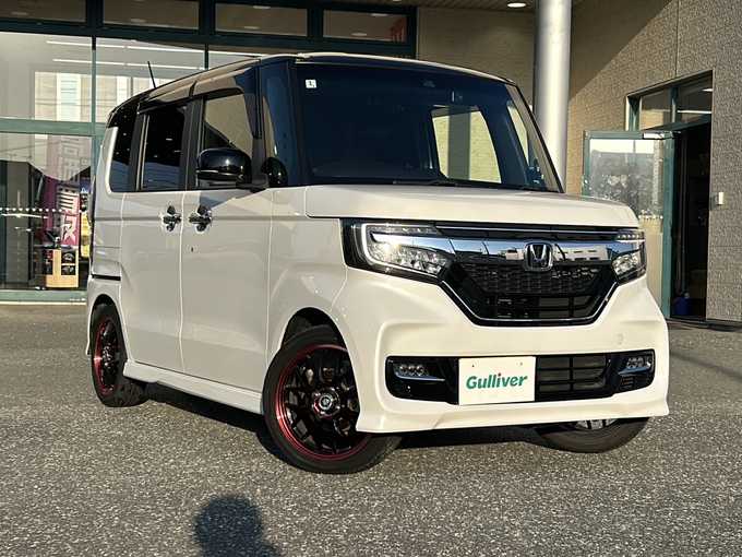 新着情報“Ｎ－ＢＯＸカスタムG・Lターボホンダセンシング”2020年式プラチナホワイトパール入荷しました！