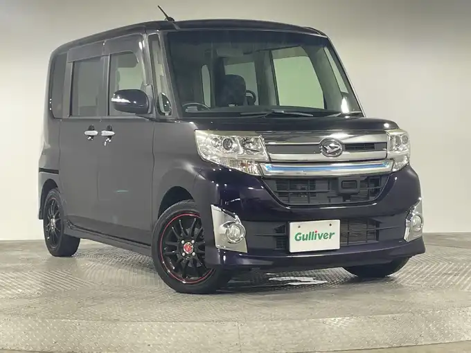 新着情報“タントカスタムRS トップエディションSA”2014年式ナイトシャドーパープルクリスタルM入荷しました！