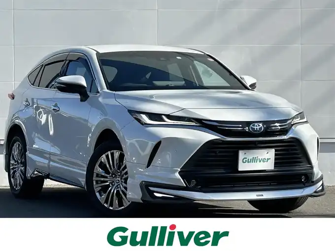 新着情報“ハリアーハイブリッドZ レザーパッケージ”2023年式プラチナホワイトパールマイカ入荷しました！