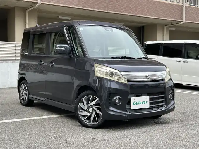 新着情報“スペーシアカスタムTS（レーダーブレーキサポート装着車）”2014年式ルナグレーパールメタリック入荷しました！