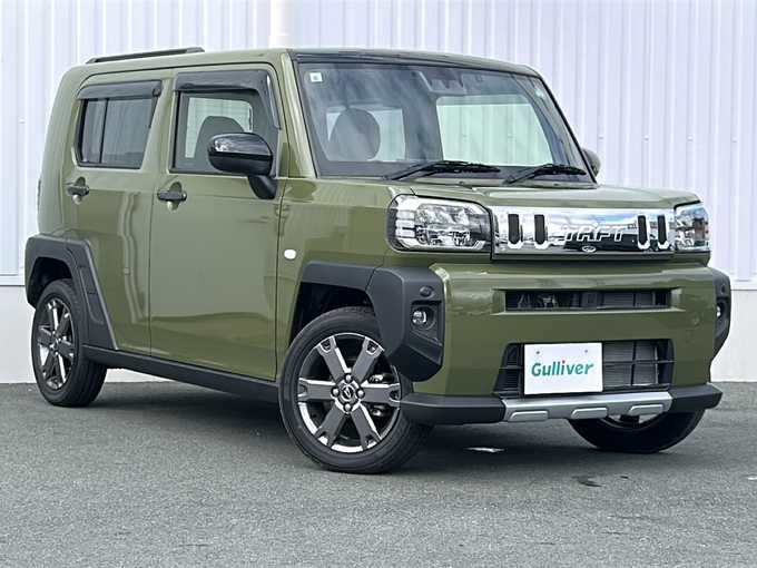 新着情報“タフトGターボ クロムベンチャー”2021年式フォレストカーキメタリック入荷しました！