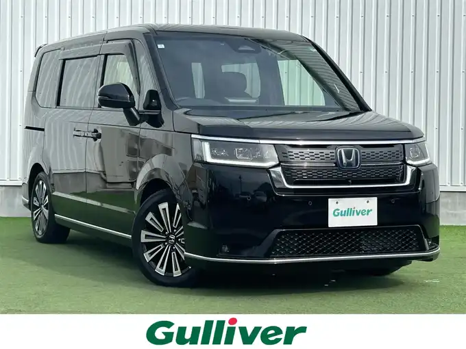 新着情報“ステップワゴンe:HEVスパーダ プレミアムライン”2024年式クリスタルブラックパール入荷しました！