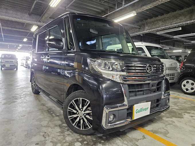 新着情報“タントカスタムX トップエディションSAⅡ”2016年式ブラックマイカメタリック入荷しました！