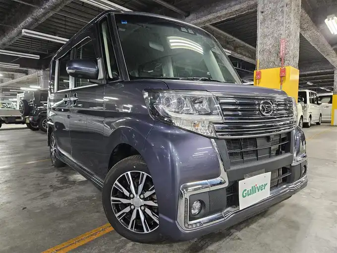 新着情報“タントカスタムX トップエディションリミテッドSAⅢ”2018年式メテオライトグレーイリュージョナルP入荷しました！