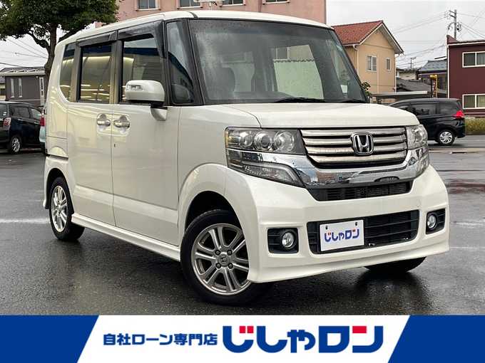 新着情報“Ｎ－ＢＯＸ＋カスタムG・Lパッケージ”2012年式プレミアムホワイトパール入荷しました！