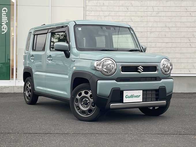 新着情報“ハスラーハイブリッドG”2024年式オフブルーM入荷しました！