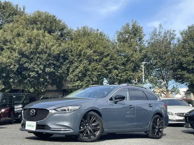 新着情報“ＭＡＺＤＡ６ワゴン20S ブラックトーンエディション”2021年式ポリメタルグレーM入荷しました！