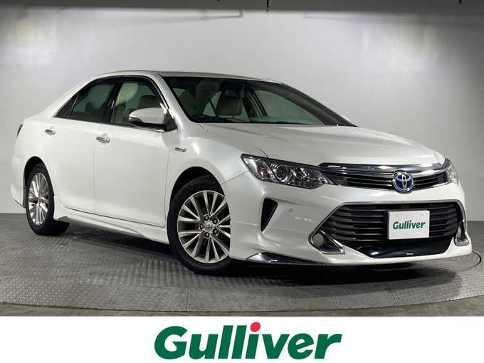 新着情報“カムリハイブリッド レザーパッケージ”2014年式ホワイトパールクリスタルシャイン入荷しました！