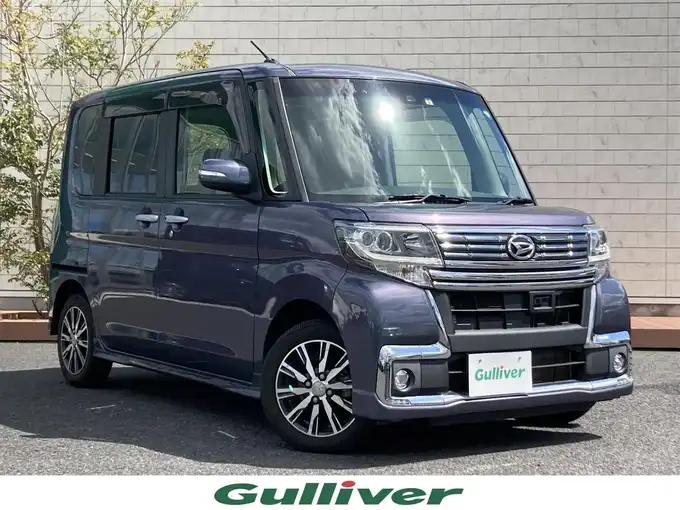 新着情報“タントカスタムX トップエディションSAⅡ”2016年式メテオライトグレーイリュージョナルP入荷しました！
