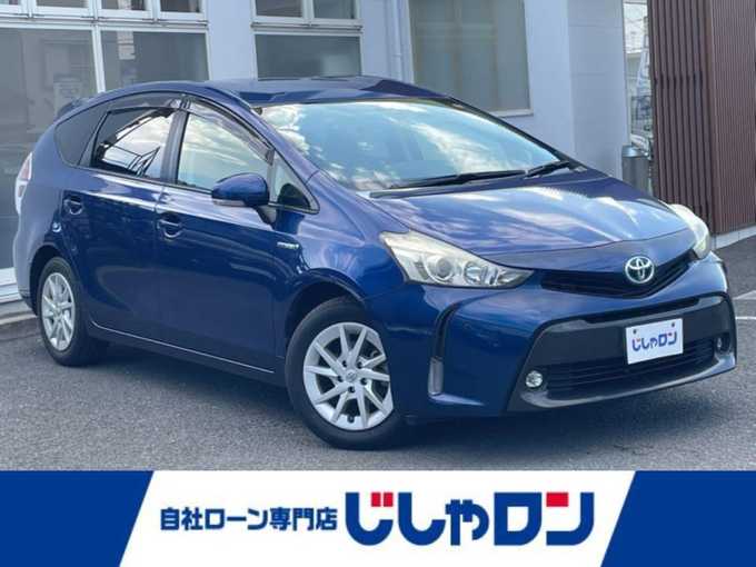 新着情報“プリウスαS”2015年式ダークブルーマイカ入荷しました！