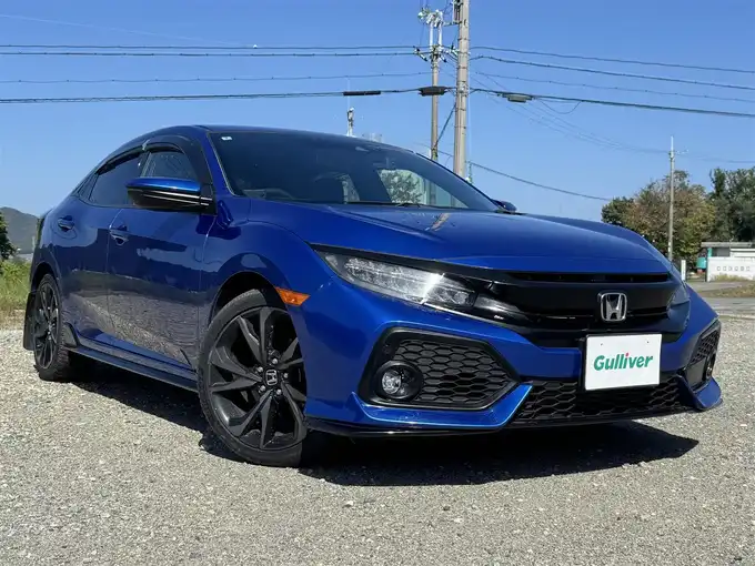 新着情報“シビックハッチバック ホンダセンシング”2018年式青入荷しました！