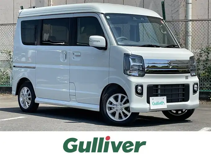 新着情報“エブリイワゴンPZターボ ハイルーフ”2025年式パールホワイト入荷しました！