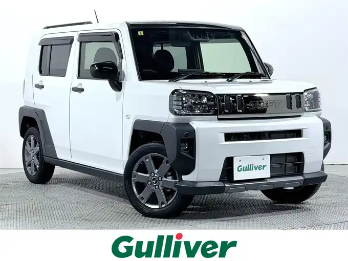 新着情報“タフトGターボ ダーククロムベンチャー eco IDLE非装着車”2023年式シャイニングホワイトパール入荷しました！