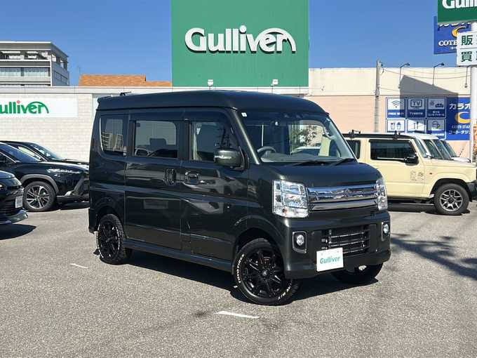 新着情報“エブリイワゴンJPターボ ハイルーフ”2021年式クールカーキPM入荷しました！