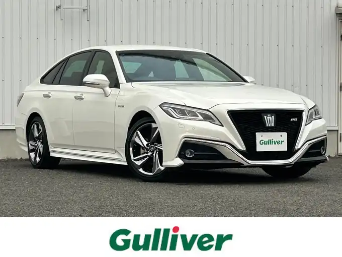 新着情報“クラウンハイブリッドRSアドバンス”2019年式ホワイトパールクリスタルシャイン入荷しました！