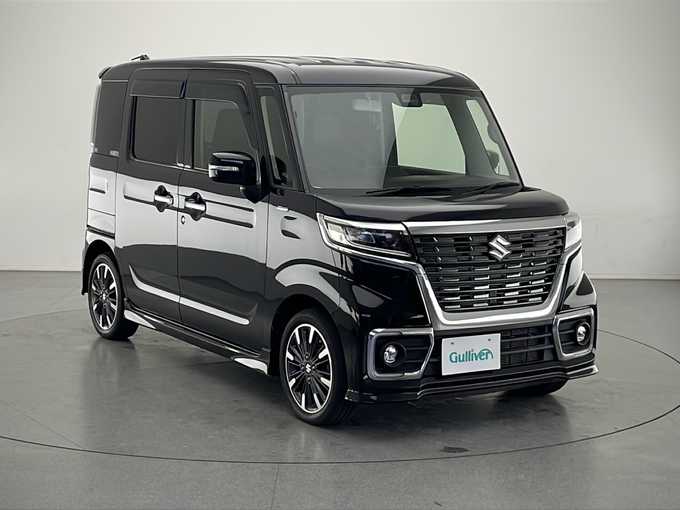 新着情報“スペーシアカスタムハイブリッドXS”2020年式ブルーイッシュブラックパール3入荷しました！