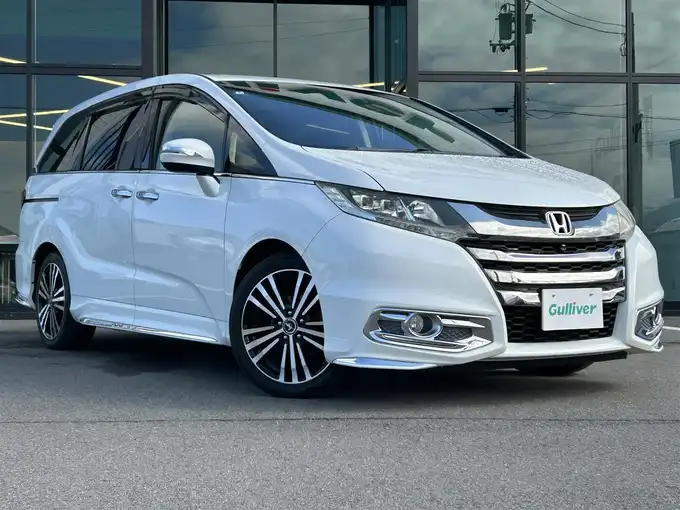 新着情報“オデッセイアブソルート”2014年式ホワイトオーキッドパール入荷しました！