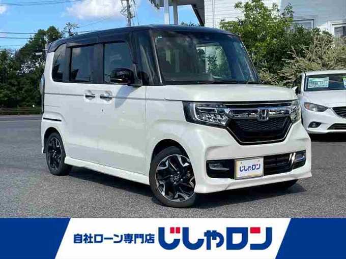 新着情報“Ｎ－ＢＯＸカスタムG・Lターボホンダセンシング”2017年式プレミアムホワイトパールⅡ入荷しました！