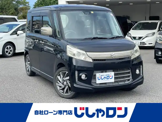 新着情報“スペーシアカスタムJスタイル”2014年式ブルーイッシュブラックパール3入荷しました！