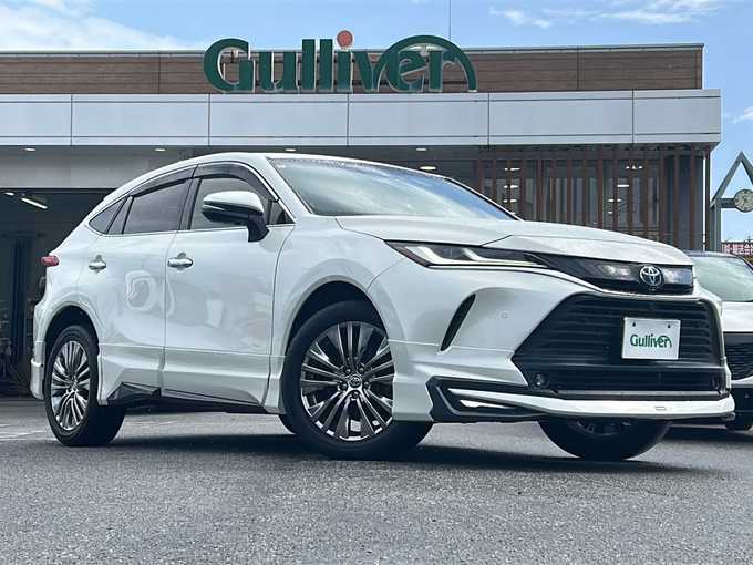 新着情報“ハリアーハイブリッドZ”2021年式ホワイトパールクリスタルシャイン入荷しました！