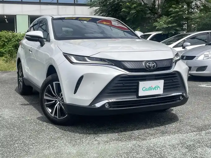 新着情報“ハリアーG”2023年式プラチナホワイトパールマイカ入荷しました！