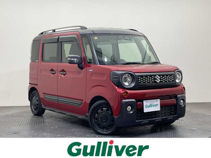 新着情報“スペーシアギアハイブリッドXZ”2018年式フェニックスレッドパール/ガンメタリック2トーンルーフ入荷しました！