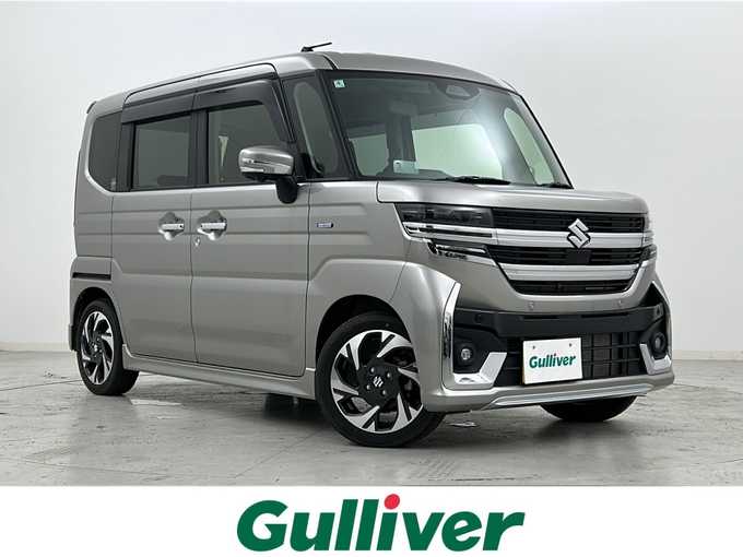 新着情報“スペーシアカスタムハイブリッドXS”2024年式スチールシルバーM入荷しました！