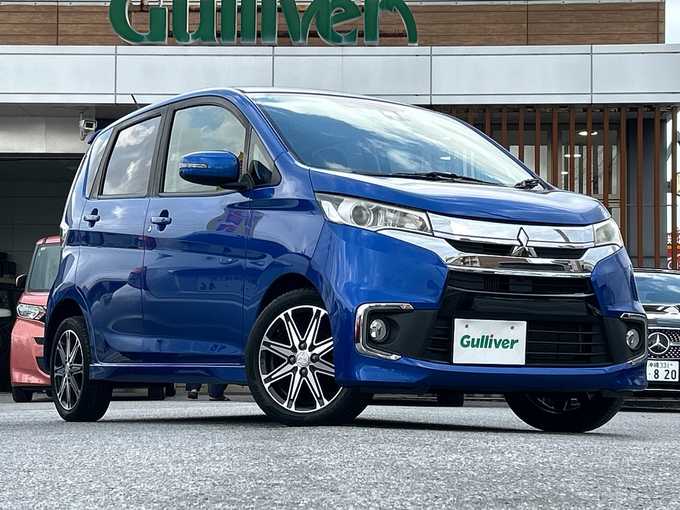 新着情報“ｅＫカスタムTセーフティパッケージ”2017年式ライトニングブルーマイカ入荷しました！