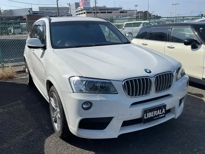 新着情報“Ｘ３xDrive 35i Mスポーツパッケージ”2012年式白入荷しました！