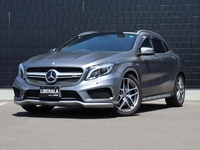 新着情報“ＧＬＡクラスGLA45 AMG 4マチック”2015年式ダークグレー入荷しました！