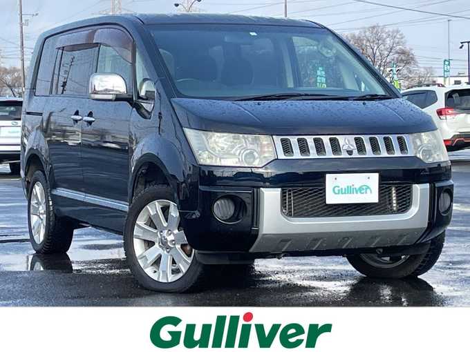 新着情報“デリカＤ：５シャモニー”2008年式ディープブラックマイカ入荷しました！