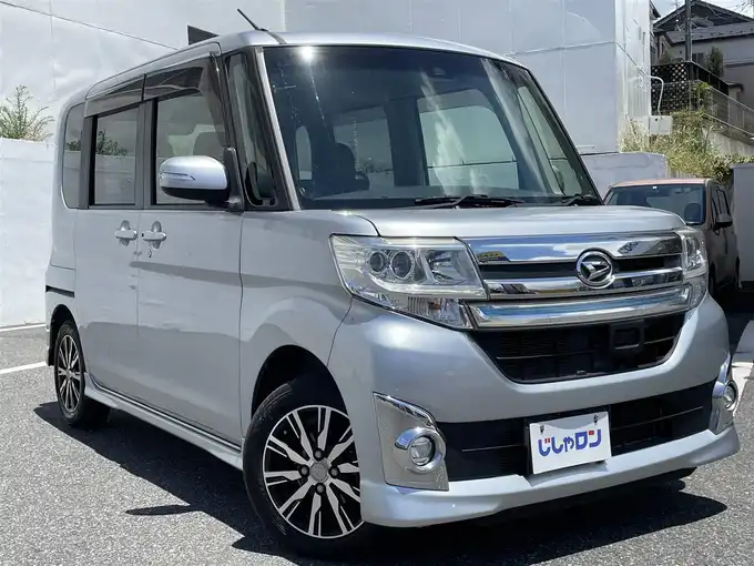 新着情報“タントカスタムX トップエディションSAⅡ”2015年式ブライトシルバーメタリック入荷しました！