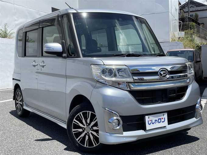 新着情報“タントカスタムX トップエディションSAⅡ”2015年式ブライトシルバーメタリック入荷しました！