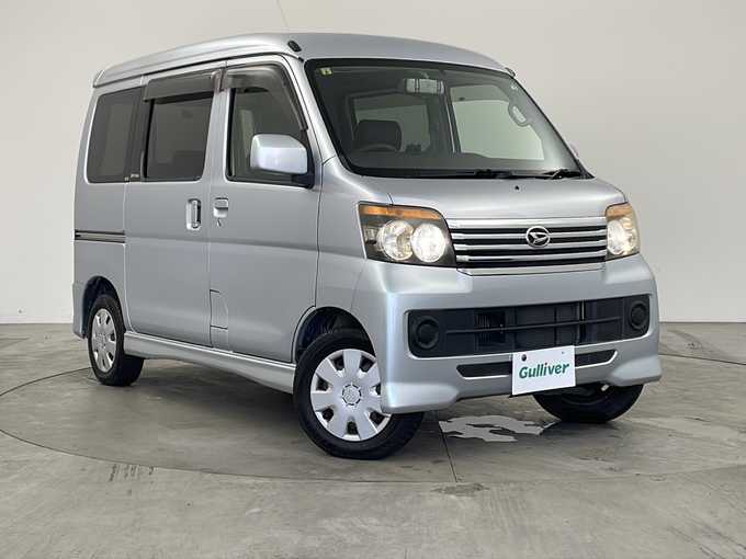 新着情報“アトレーワゴンカスタムターボR”2010年式ブライトシルバーメタリック入荷しました！