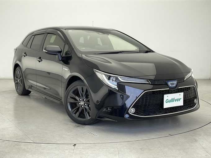 新着情報“カローラツーリングハイブリッド ダブルバイビー”2020年式ブラックマイカ入荷しました！