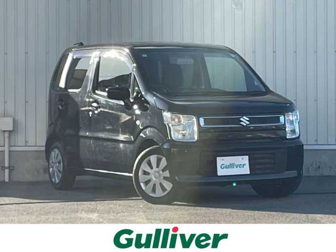 新着情報“ワゴンＲハイブリッドFX セーフティパッケージ装着車”2019年式ブルーイッシュブラックパール3入荷しました！