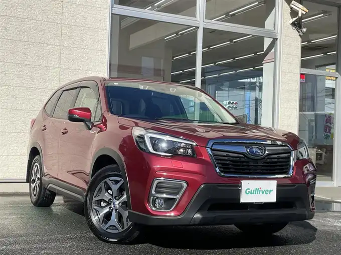 新着情報“フォレスターツーリング”2020年式クリムゾンレッドP入荷しました！