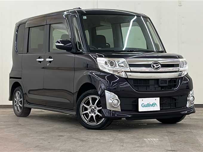 新着情報“タントカスタムX SA”2013年式ナイトシャドーパープルクリスタルM入荷しました！