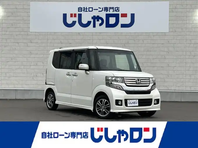 新着情報“Ｎ－ＢＯＸカスタムG・Aパッケージ”2014年式プレミアムホワイトパール入荷しました！