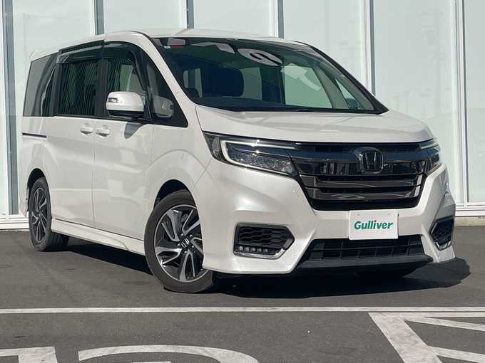 新着情報“ステップワゴンモデューロX ホンダセンシング”2018年式プラチナホワイトパール入荷しました！