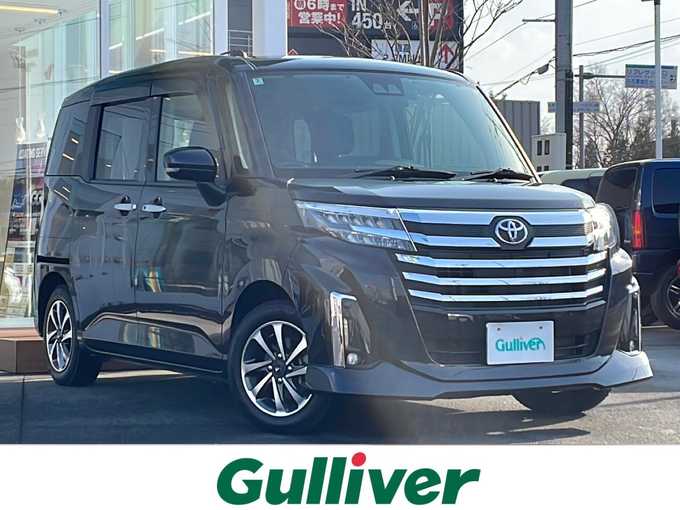 新着情報“ルーミーカスタムG”2022年式ブラックマイカメタリック入荷しました！