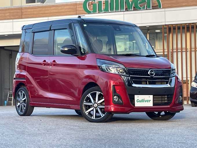 新着情報“デイズルークスハイウェイスター Gターボ”2019年式スパークリングレッド/ブラック入荷しました！