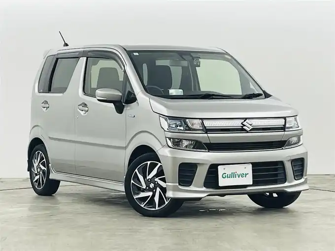 新着情報“ワゴンＲハイブリッドFZ リミテッド”2019年式スチールシルバーM入荷しました！