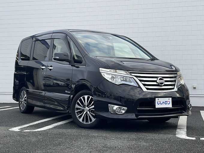 新着情報“セレナハイウェイスター Vセレクション+セーフティⅡ S－ハイブリッド”2016年式ダイヤモンドブラック入荷しました！