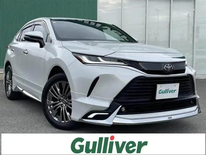 新着情報“ハリアーZ レザーパッケージ”2023年式プラチナホワイトパールマイカ入荷しました！